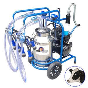 Single Bucket Double Cluster Milking Machine for Cows – Turkish